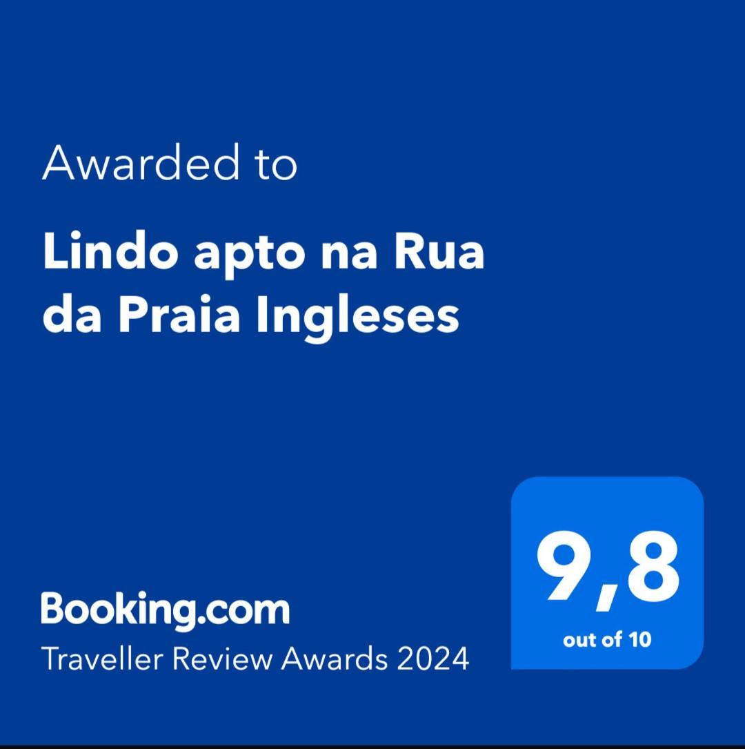 Florianópolis Lindo Apto Na Rua Da Praia Ingleses מראה חיצוני תמונה