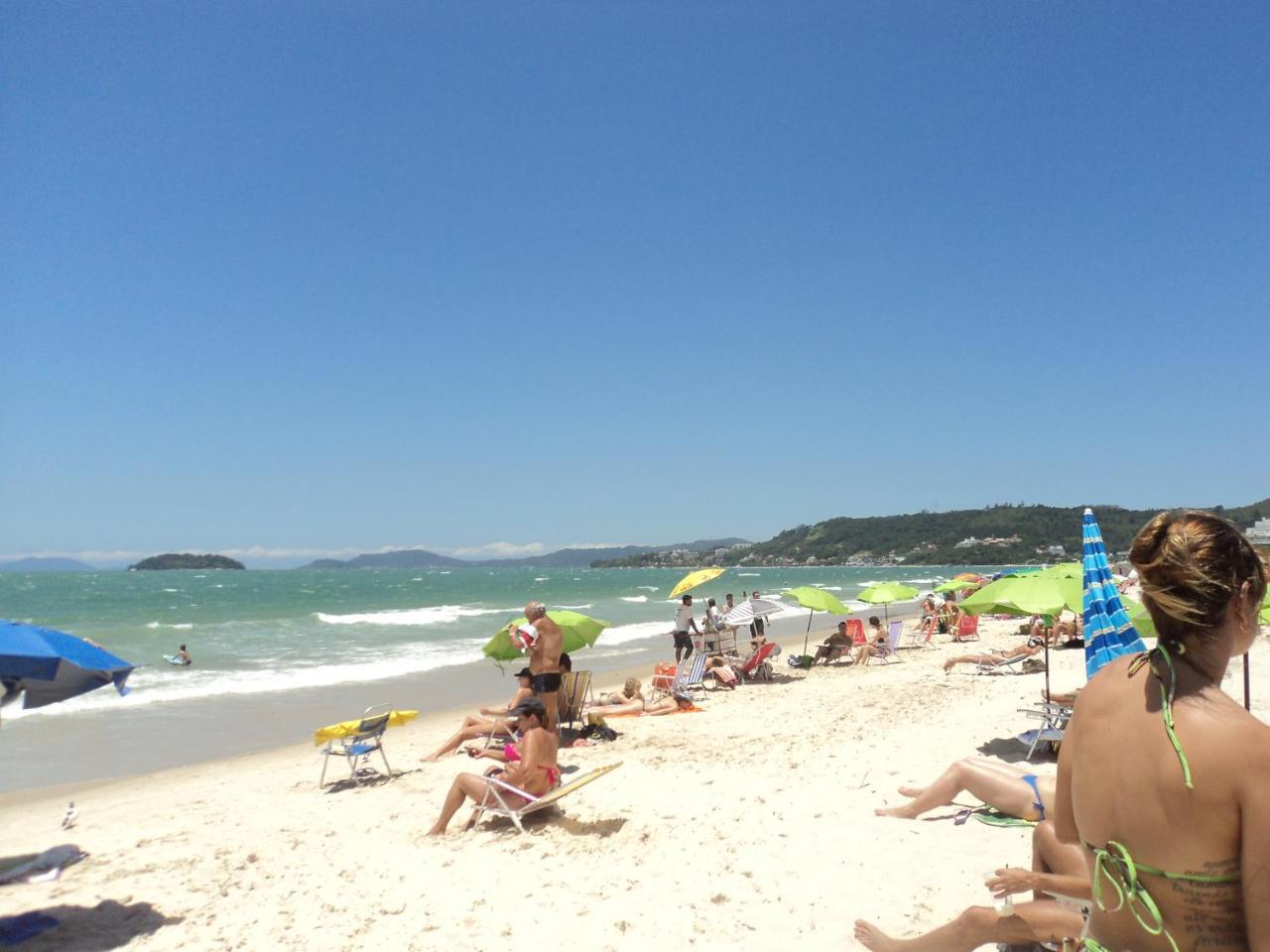 Florianópolis Lindo Apto Na Rua Da Praia Ingleses מראה חיצוני תמונה